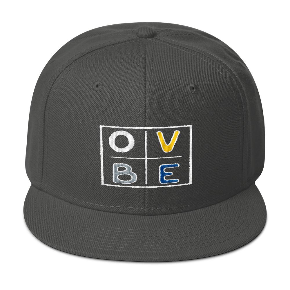 OVBE Boxed snapback (Charcoal Gray)