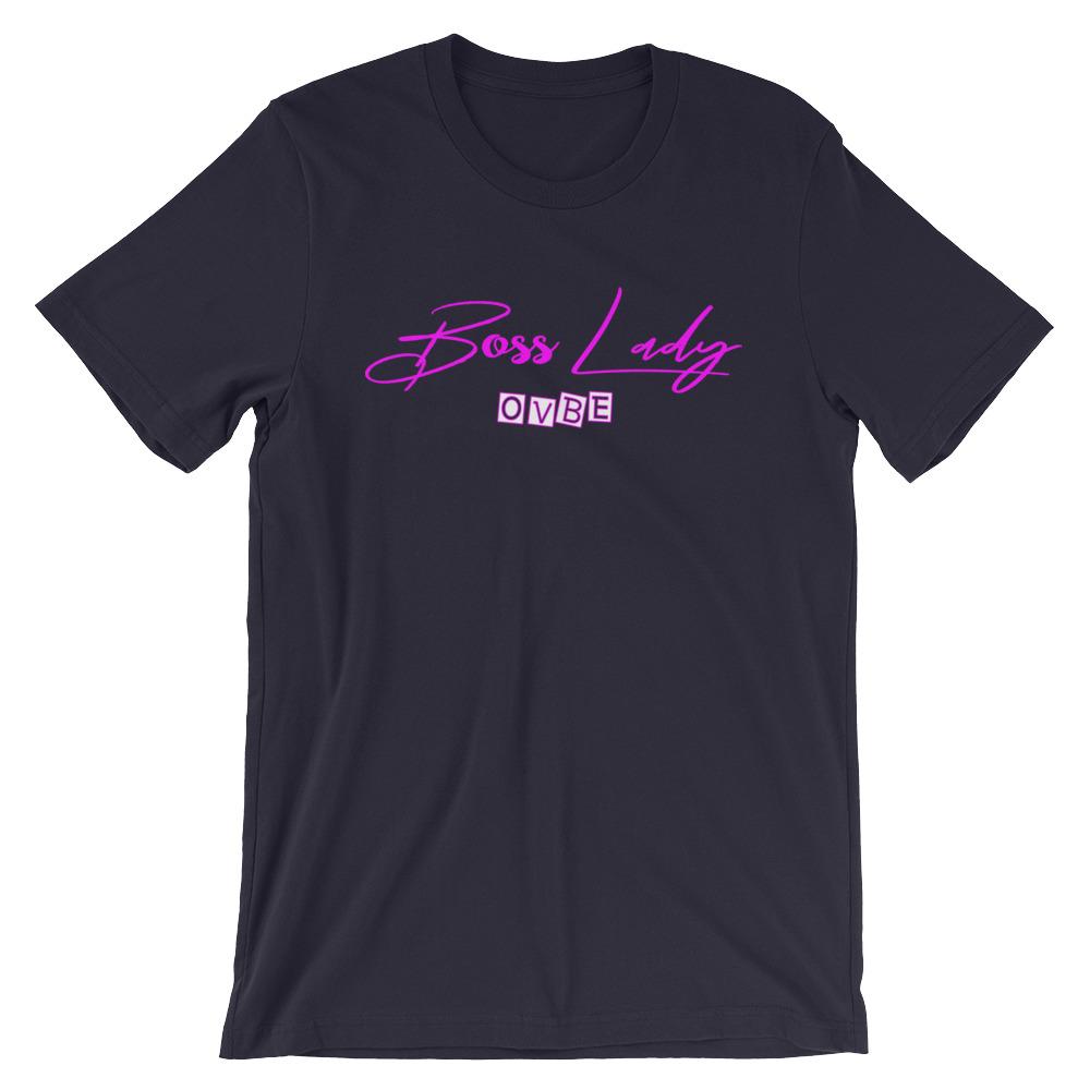 OVBE Boss Lady Women's T-Shirt (Navy)