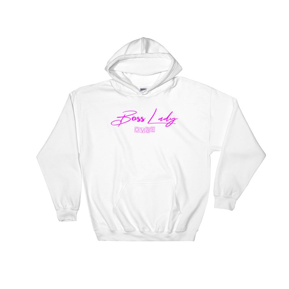 OVBE Boss Lady Women's Hoodie (White)