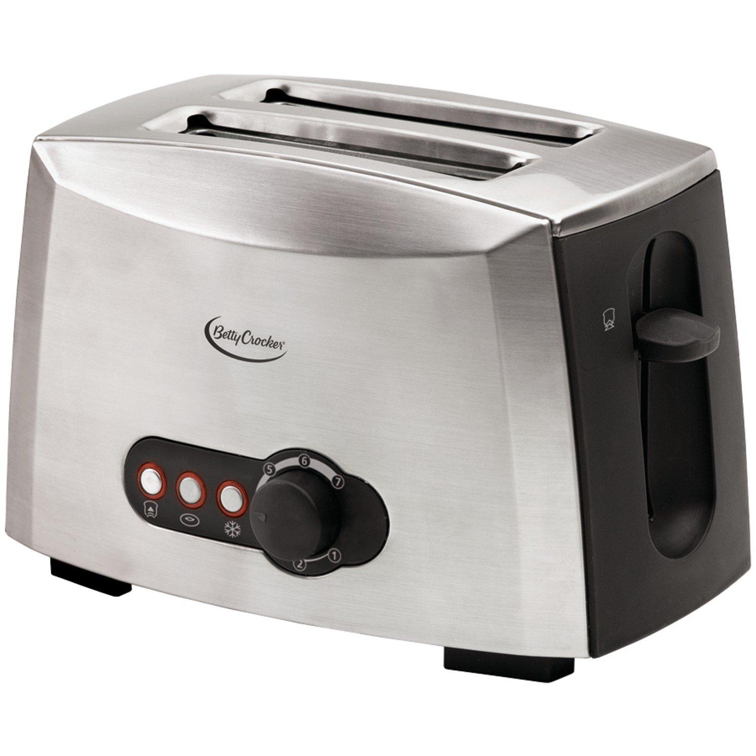  BETTY CROCKER® BC-1618C 2-SLICE TOASTER