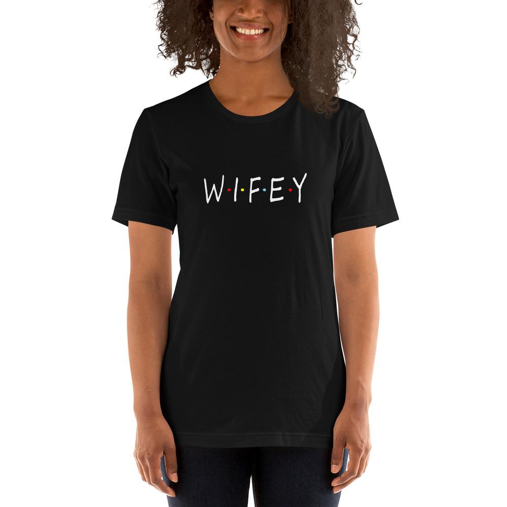 Wifey Friends Women's T-Shirt (Black)