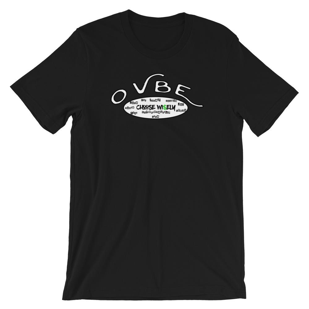 OVBE Choose Wi$ely Women's T-Shirt (Black)