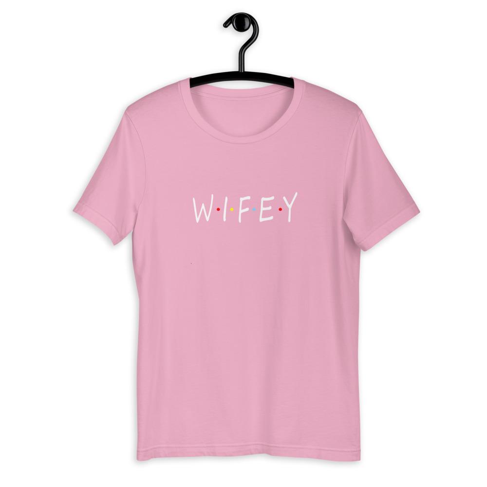 Wifey Friends Women's T-Shirt (Heather Prism Lilac)