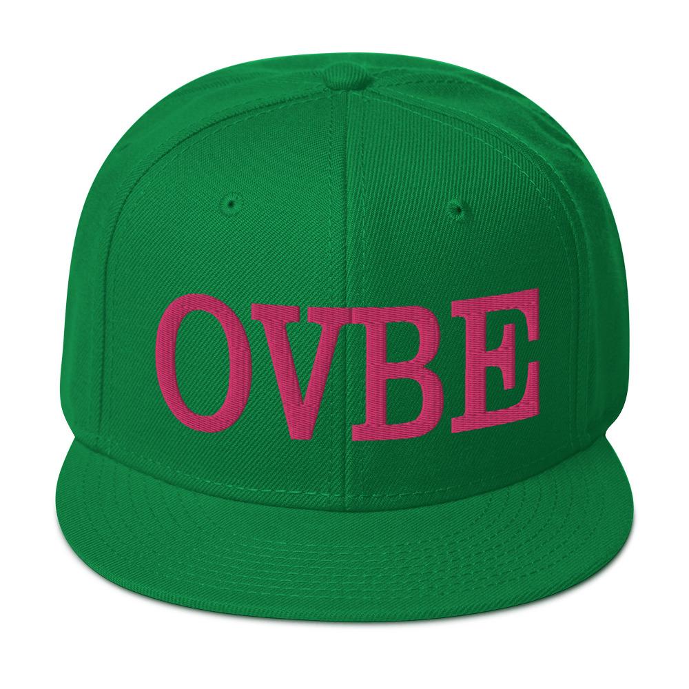 OVBE Snapback Pink (Kelly Green)