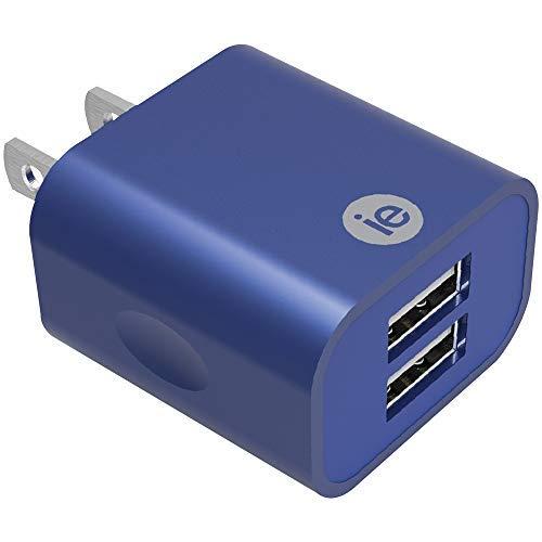 iEssentials 2.4-Amp Dual USB Wall Charger