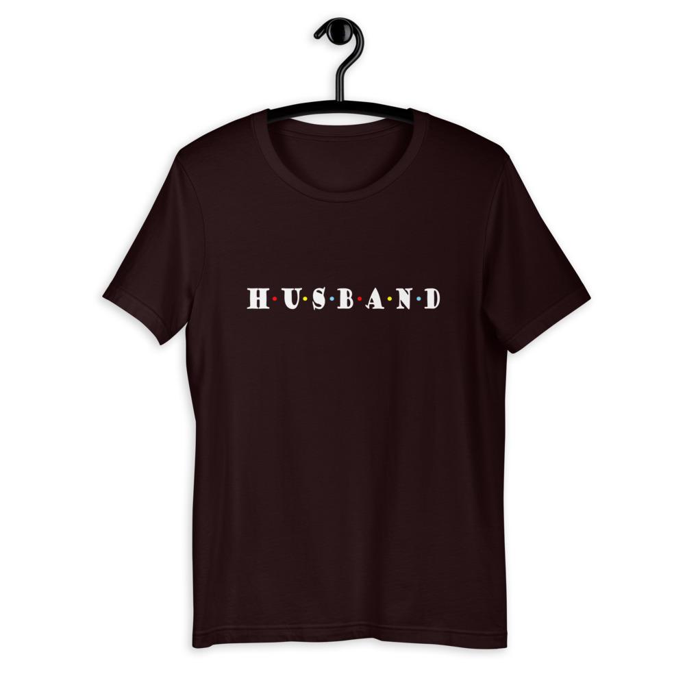 Husband Friends Men's T-Shirt (Oxblood)