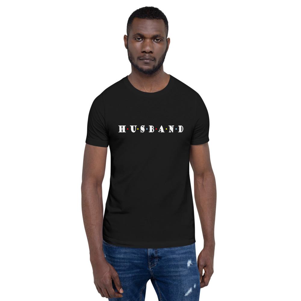 Husband Friends Men's T-Shirt (Black)