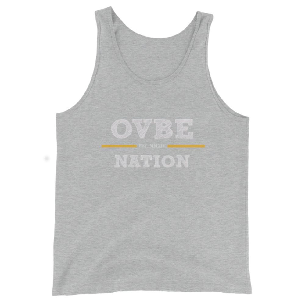 OVBE Nation Men's Tank Top (Athletic Grey)