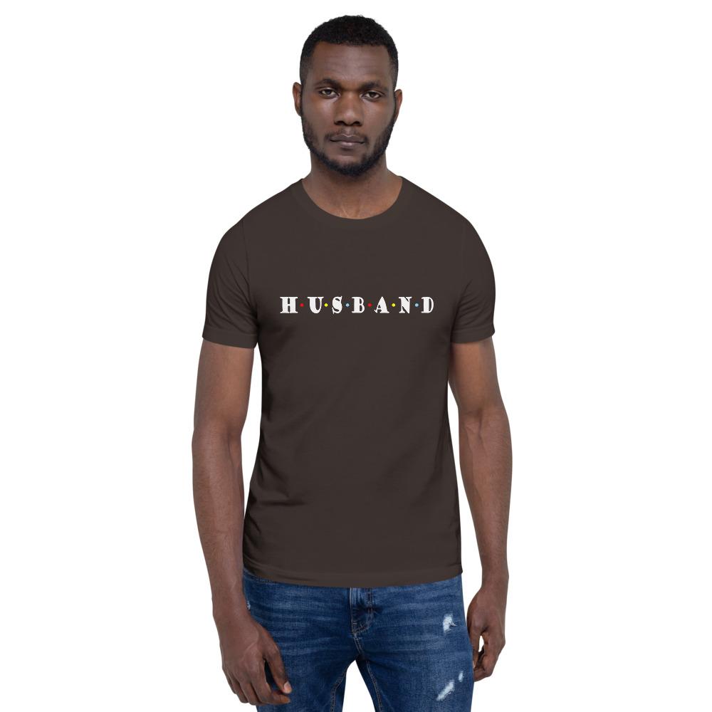 Husband Friends Men's T-Shirt (Brown)